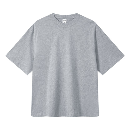 Men's loose shoulder versatile short sleeved T-shirt