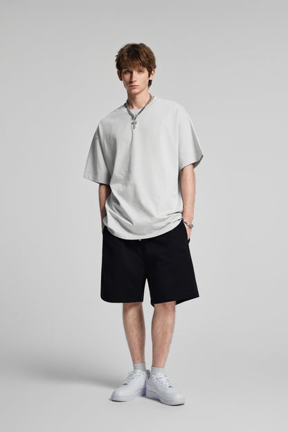 Men's Basic Short-Sleeve T-Shirt, Fog Color