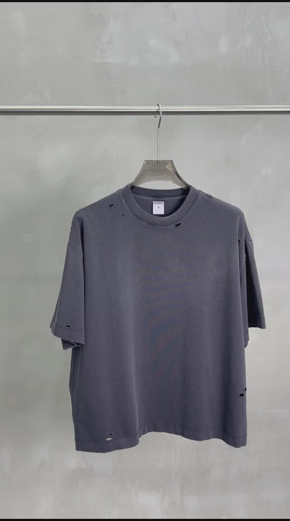 Men's Retro Camouflage Burnout T-Shirt