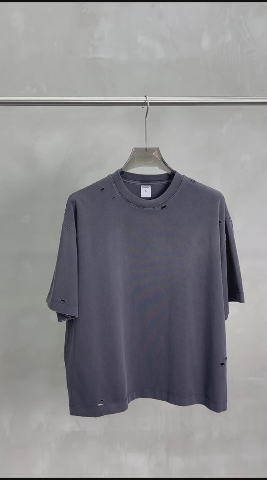 Men's Retro Camouflage Burnout T-Shirt