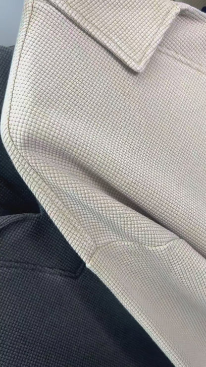 Men's knitted fabric, breathable, soft and comfortable, dry and not stuffy, with a unique texture, not flabby